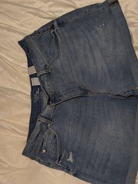 Light Blue Denim Shorts